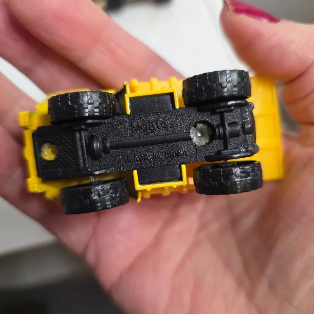 Lot of Three Construction Miniature Vehicles Tonka